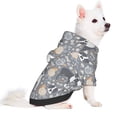 thumbnail image 2 of Haiem Cute Dog And Flowers for Winter Dog Hoodie Sweatshirts with Pockets Warm Dog Clothes for Small Dogs Chihuahua-Large, 2 of 7