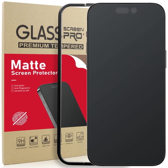 Protector de pantalla Ambison Matte Glass para iPhone 14 Pro Max de 6.7 pulgadas