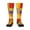 1 Black, variant on Colorful Plastic Blocks Pattern Knee Socks, High Socks Long Stretchy Sock Women Knee High Stocking, Long Socks for Women