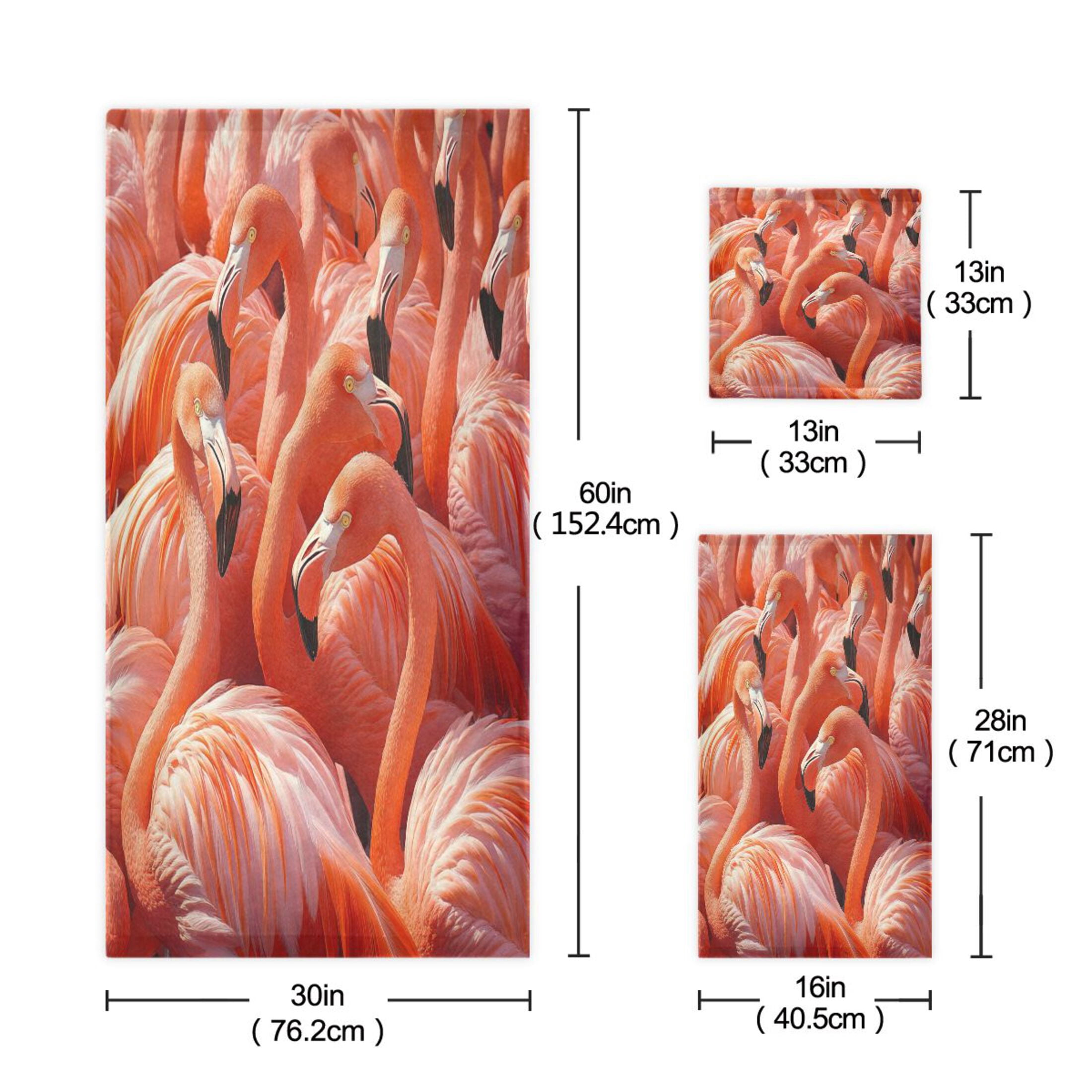 BZSMCE 3piece Bath Towel Sets Hand Bath Towels Fashion Pink Elegance Printed Towel Sets