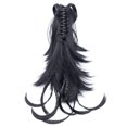 thumbnail image 4 of SEGO Bendable Adjustable Messy Ponytail Hair Extension with Jaw Claw Clip in Hair Extension, 4 of 6