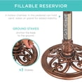 thumbnail image 3 of Pedestal para pájaros Best Choice Products, vintage, 28 cm, resina, 3 of 7