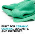 thumbnail image 3 of The Rag Company - The Pearl - Microfiber Towels For Cars - 320gsm, 16in x 16in, Green (12 Pack), 3 of 7