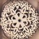 thumbnail image 4 of Wooden Snowflakes Ornaments, Compatible With Rustic Christmas Decoration Diy Crafts, 4 of 4