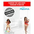 thumbnail image 2 of Disney Moana Little Girls Tankini Top and Skirt Toddler to Big Kid, 2 of 5