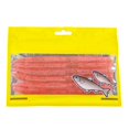 thumbnail image 2 of koolsoo 6Pcs Nouilles Artificielles Ver Pêche Appât Stickbaits Swimbait Outil Rugueux Leurres pour Rose, 2 of 9