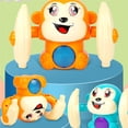 thumbnail image 2 of Vogacara Juguetes eléctricos interactivos para gatear, 1 Uds., Control de voz para bebés, mono pequeño rodante, juguete para caminar, cantar, juego Juguetes Educativos Numero 3 Vogacara FN003403-03, 2 of 6