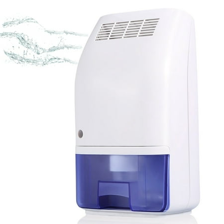 WALFRONT 700ml Electric Mini Air Dehumidifier Portable Low Noise Air Purifier Quiet Air Dryer Moisture Absorber for Bedroom, Home, Office, Bathroom, Baby Room, Kitchen, Basement,