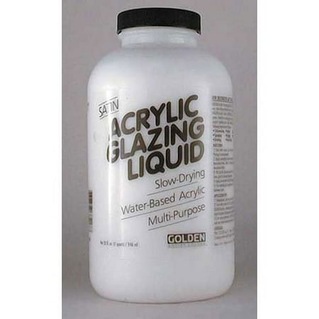 UPC: 0738797372177 | Golden – Acrylic Glazing Liquid – Satin – Quart
