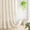 Beige, variant on Extra Long Boho Farmhouse Shower Curtain with Tassel, Linen Bohemian French Country Chic Bathroom Shower Curtain Set, Fabric Striped Textured Shower Curtain 72x84 - White