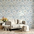 thumbnail image 2 of Watercolor Dandelion Floral Wallpaper, Boho Rustic floral peel and stick wallpaper, waterproof, Home Decor for Bedroom, Living Room, Bathroom, Dorm Room, Kitchen Cabinet [17.7 * 118 in], 2 of 8