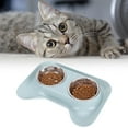 thumbnail image 2 of Double Bols Alimentant le Bassin d'Alimentation en Eau (Bleu), 2 of 8
