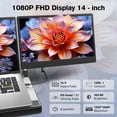 thumbnail image 2 of Extensor de pantalla triple para portátil AOKER 14" FHD 1080P IPS, 2 of 7