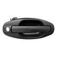 thumbnail image 1 of Manija Puerta Exterior HUSHAN Santa Fe 2001 A 2006 Del Der Negro Plástico Liso, 1 of 4