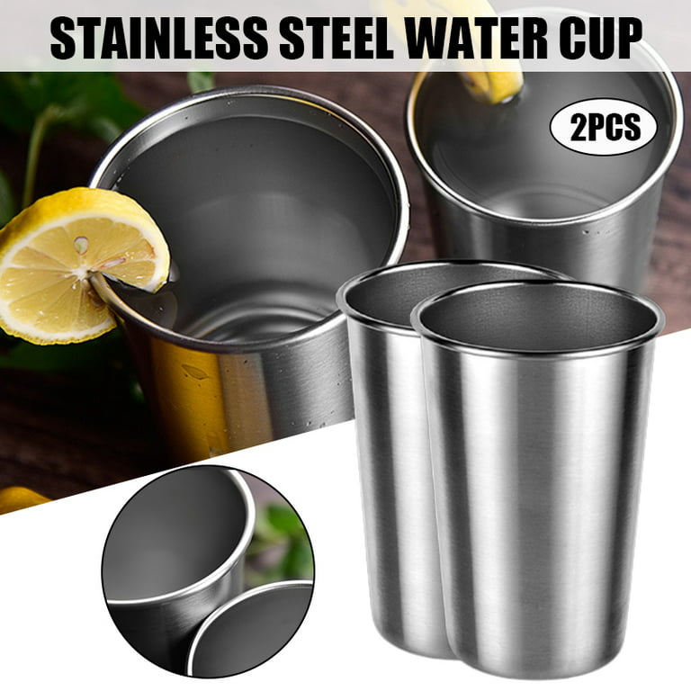 The Metal Party Cup Gamers Set Stainless Steel Drinking Cups 500ml