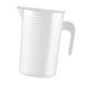 thumbnail image 2 of Taza medidora con escala, transparente y resistente, para agua caliente y fría, ideal para restaurantes y hogares. 2000ML, 2 of 9