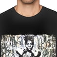 thumbnail image 3 of Jean Michel Basquiat Teen Mens T-Shirt Crew Neck Short-Sleeve Top 80s&90s Custom Tees Clothing, 3 of 5