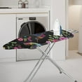 thumbnail image 2 of HELLHERO Floral and Hummingbird Ironing Board Cover Standard Size 15x54, Thick Padding Elastic Edge Resist Scorching and Staining Heavy Duty Padded Iron Board Covers, 2 of 5