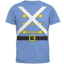 Christmas Toy Soldier Costume Mens T Shirt Carolina Blue LG