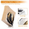 thumbnail image 4 of Bird Black Napkin Holder for Table Clear Napkin Stand Paper Holder Acrylic Organizer Dispenser Napkins for Dinner Kitchen Restaurant Room, 4 of 8