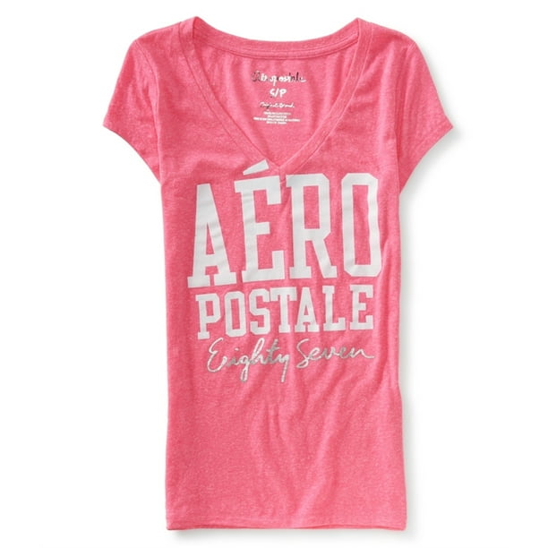 Camiseta gráfica Aeropostale Original Brand rosa mediana