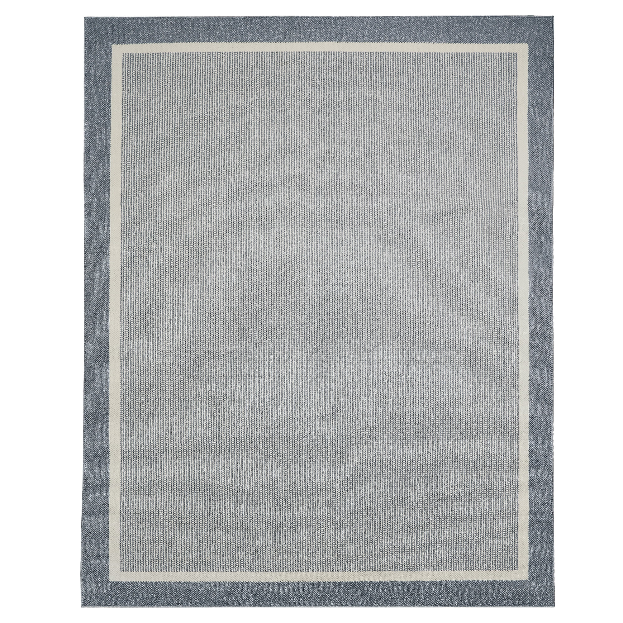HGTV Soft Weave Mari Modern/ Contemporary Solid Color Lt Blue Area Rug, 4x6