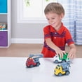 thumbnail image 3 of Kid Connection Friction Powered Utility Trucks Playset, 3 Pieces, 3 of 5