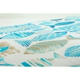 thumbnail image 3 of Pillow Perfect  Outdoor Hooked Seaside Blue 25-inch Floor Pillow - 25 X 25 X 5 - 25 X 25 X 5, 3 of 4