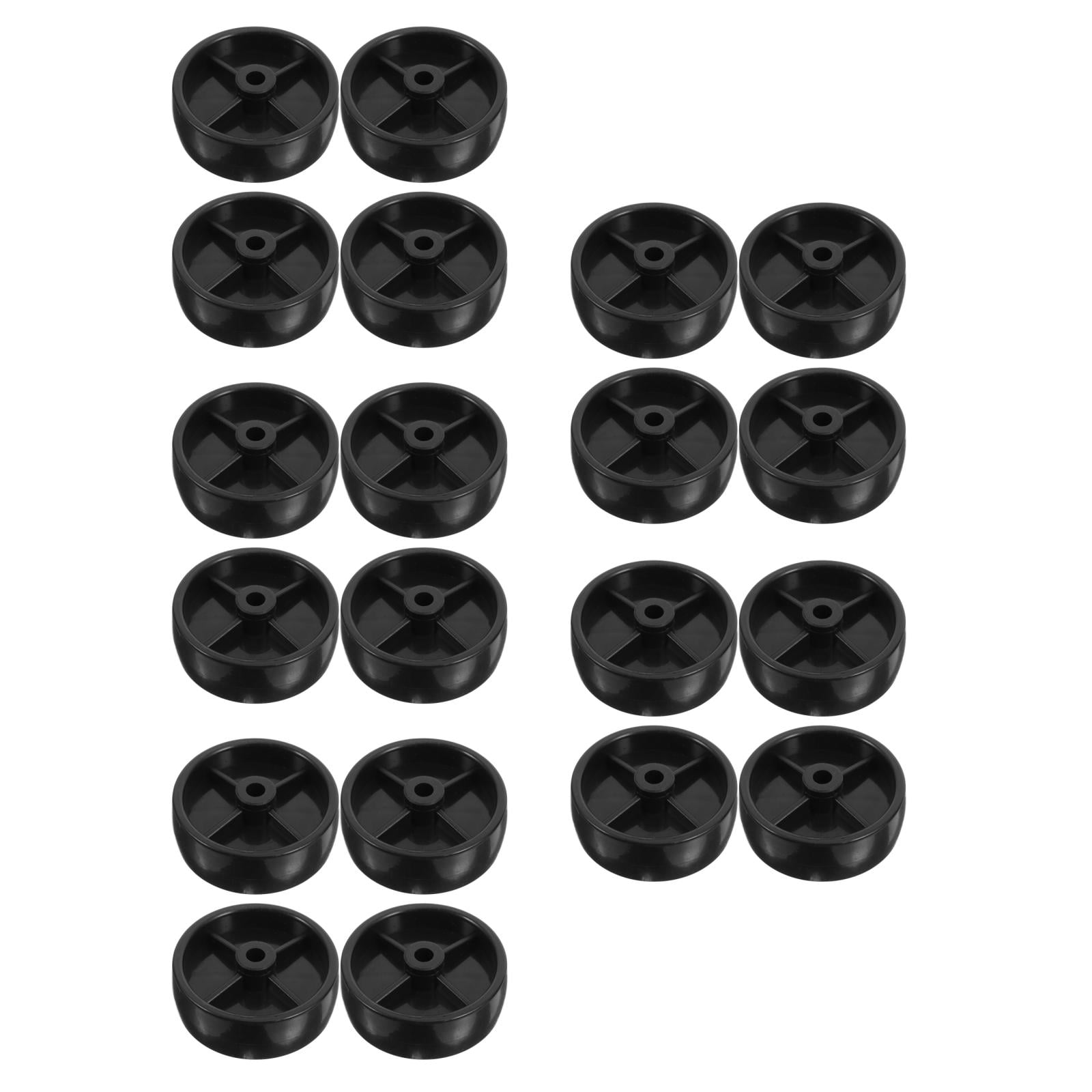 FRCOLOR 20 pcs  Universal Casters Patio Heaters 3 Inch Heavy Duty Caster Wheels for Storage Racks Furniture Easy to Install