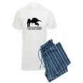 thumbnail image 1 of CafePress - T Rex Hates Pushups - Men's Light Pajamas, 1 of 1