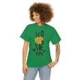 thumbnail image 4 of Leaf Me Alone Nature Design Unisex Heavy Cotton Tee, 4 of 9