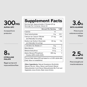 Legion Athletics Pulse Caffeine-Free L-Citrulline Malate Pre-Workout Supplement Powder, Strawberry Kiwi, Increase Energy and Endurance, 20 Count