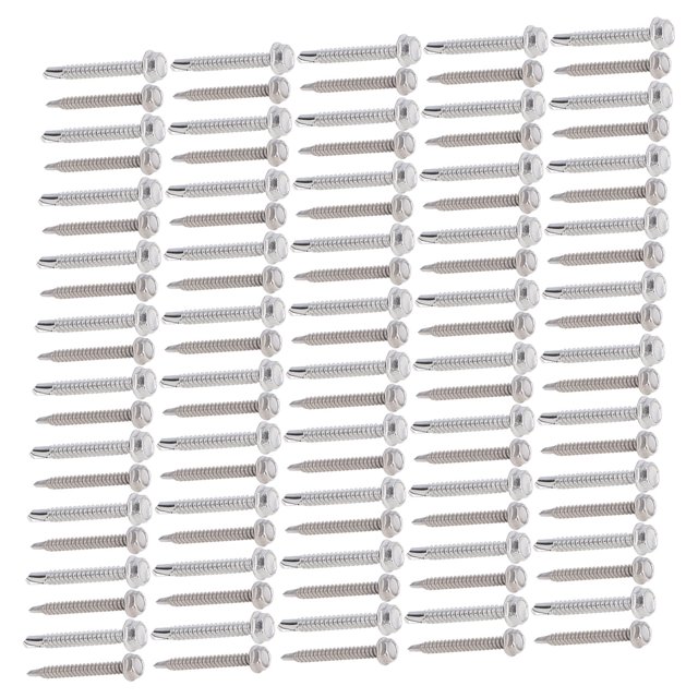 Tornillo Autoperforante, Tornillos De Arandela Hexagonal De 4,2 X 38 Mm Y 4,8 X 38 Mm Para Reparación Industrial