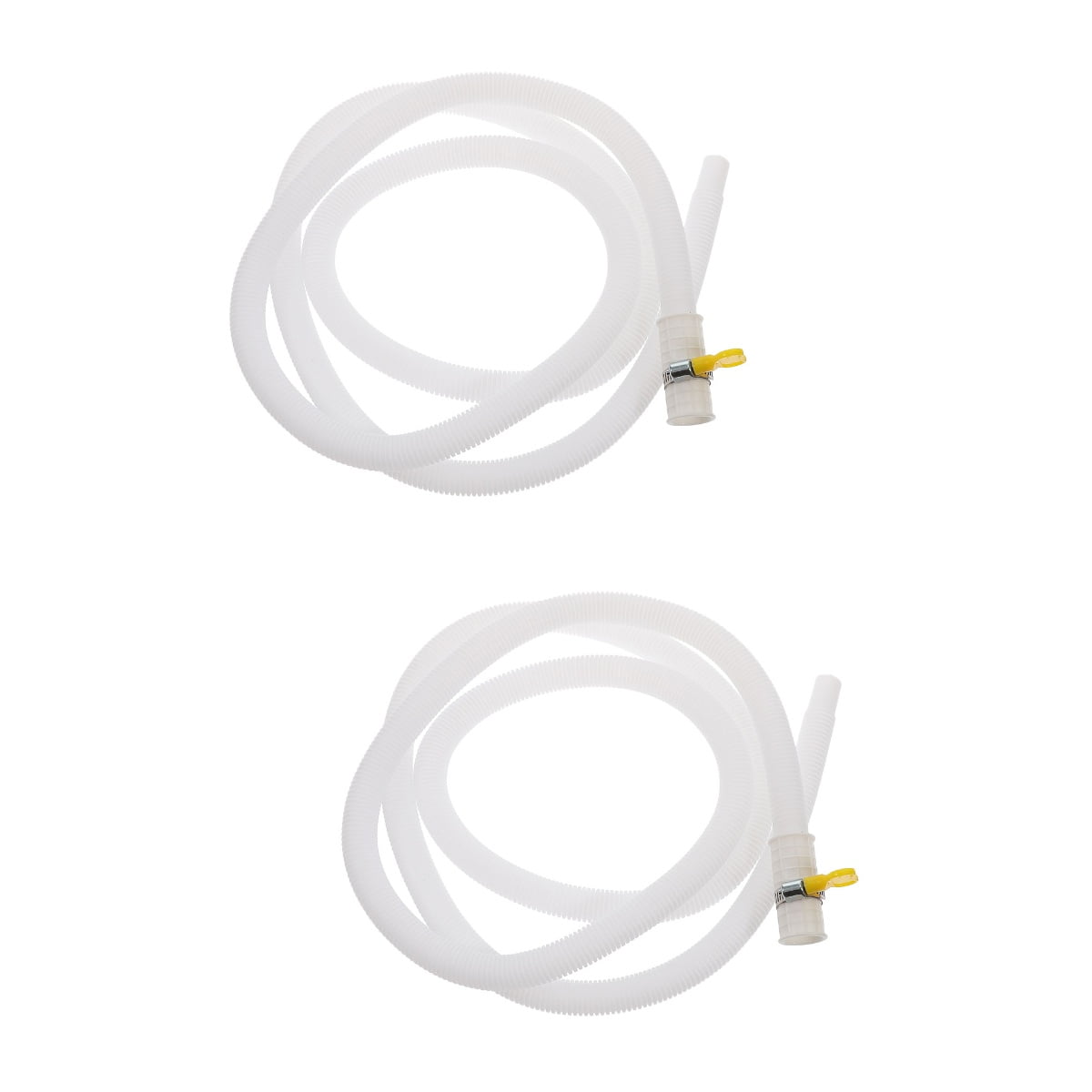 Masteelf 2pcs Washer Drain Hose Replacement Drain Hose Extension Inlet Unit