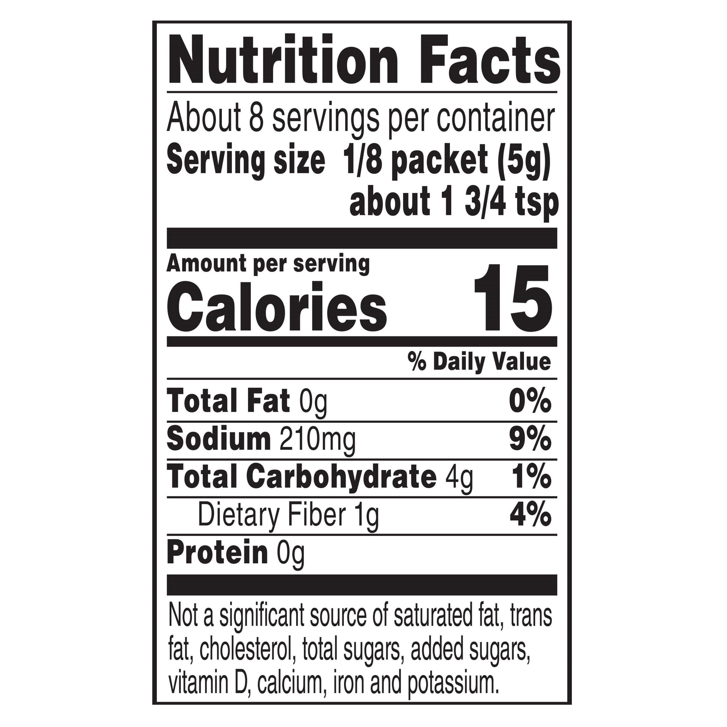 Ortega Burrito Seasoning Mix Reduced Sodium, 1.5 OZ