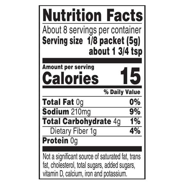 Ortega Burrito Seasoning Mix Reduced Sodium, 1.5 OZ