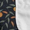 thumbnail image 4 of Tangerine Microwave Oven Cover, Repetitive Pattern with Swirling Branches Citrus Fruits, Water Resistant Organizer with Pockets for Kitchen, 36" x 12", Dark Night Blue Marigold, by Ambesonne, 4 of 4