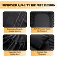 thumbnail image 3 of Lux Decor California King Size Sheet Set, 4-Piece Plain Soft Microfiber – Deep Pocket Cal King Bed Sheets, Includes 1 Fitted Sheet, 1 Flat Sheet, 2 Pillowcases, Black, 3 of 9