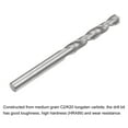 thumbnail image 4 of Uxcell 3.5mm C2/K20 Tungsten Carbide Straight Shank Spiral Flutes Twist Drill Bit, 4 of 5