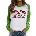 thumbnail image 2 of Puntoco Navidad moda mujer Casual manga larga impreso señoras sudaderas tops Puntoco Puntoco-6304, 2 of 7