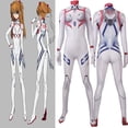 thumbnail image 2 of Halloween Anime Asuka Langley Soryu Mari Rei Ayanami disfraz Cosplay Asuka monos de prueba Zentai traje adultos niños mono, 2 of 5