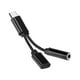 thumbnail image 1 of Adaptador de audio + adaptador tipo C a adaptador de carga tipo C 2 en 1 Adaptador de 3,5 mm, 1 of 3