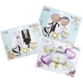 thumbnail image 1 of Kit Globos Metálicos Novios Recién Casados 5 Piezas esquí esquí Gafas de esquí, 1 of 2