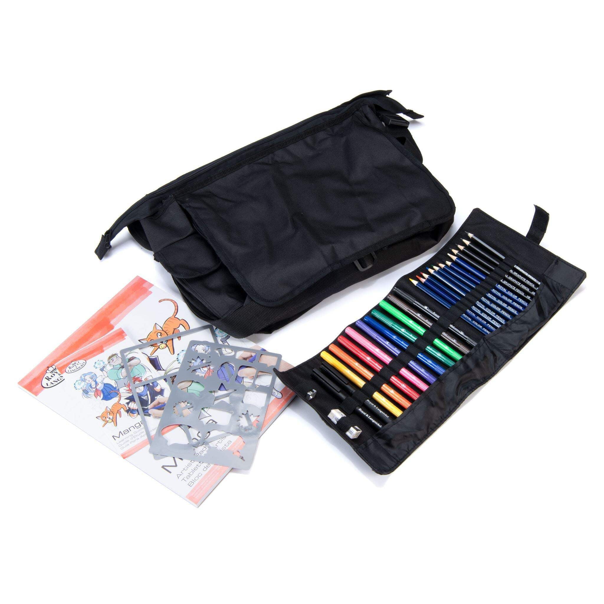 Royal & Langnickel Essentials™ 32pc Manga Drawing & Sketching Travel Art Set