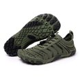 thumbnail image 6 of KANG Fashion Couples' Five-Toe Water Shoes for Men & Women, Lightweight Flexible Beach Swimming Diving River-Trekking Hiking Shoes Army Green 39, 6 of 7