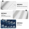 thumbnail image 7 of Kdxio Pixel Grid Hand Towel with Loop Hanging Towel Absorbent Tie Towels for Kitchen Tea Bar Bathroom Decor, 7 of 7