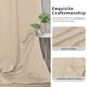 thumbnail image 5 of Cortina Easy-Going Beige Opaca Aislante 107x241 cm 2 Paneles, 5 of 8