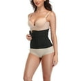 thumbnail image 5 of POP CLOSETS Women's Waist Trainer Corset for Everyday Wear Steel Boned Tummy Control Hourglass Body Shaper with Adjustable 6 Rows Hooks, 5 of 7