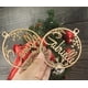 thumbnail image 4 of Copos de nieve de madera personalizados, decoración navideña, colgante, nombre cortado con láser, bola de Navidad, regalo, 4 of 5