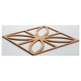 thumbnail image 4 of Ekena Millwork 11 3/8"W x 11 3/8"H x 1/4"T Small Swansea Decorative Fretwork Wood Wall Panels, Alder, 4 of 18